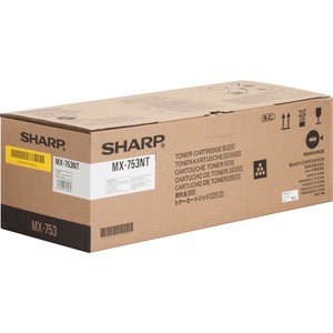 Sharp MX753NT Original Laser Toner Cartridge - Black - 1 Each