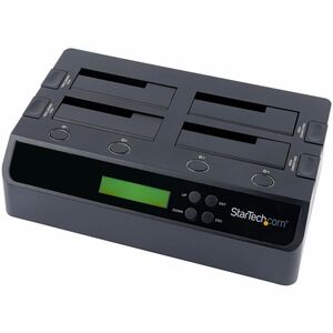 StarTech.com 4 Bay USB 3.0 eSATA to SATA Standalone 1:3 HDD Hard Drive Duplicator Dock