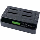 StarTech.com 4 Bay USB 3.0 eSATA to SATA Standalone 1:3 HDD Hard Drive Duplicator Dock