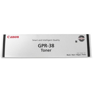 Canon GPR-38 Original Laser Toner Cartridge - Black - 1 Each