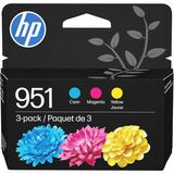 HP 951 (CR314FN) Original Inkjet Ink Cartridge - Cyan, Magenta, Yellow - 3 / Pack