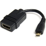 StarTech.com 5in High Speed HDMI&reg; Adapter Cable - HDMI to HDMI Micro - F/M