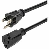 StarTech.com 6 ft 14 AWG Power Cord Extension - NEMA 5-15R to NEMA 5-15P