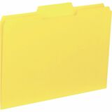 Business Source 1/3 Tab Cut Letter Recycled Top Tab File Folder