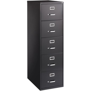 Lorell Fortress Series 26-1/2" Commercial-Grade Vertical File Cabinet