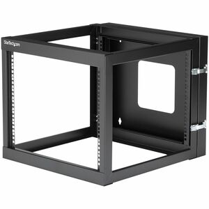 StarTech.com 8U 22in Depth Hinged Open Frame Wall Mount Server Rack