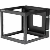StarTech.com 8U 22in Depth Hinged Open Frame Wall Mount Server Rack