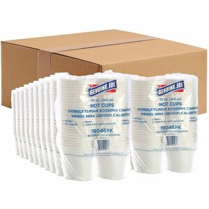 Genuine Joe 10 oz Disposable Hot Cups