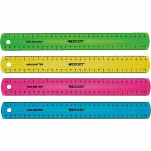 Westcott Shatterproof Ruler