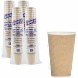 Genuine Joe 16 oz Rippled Hot Cups