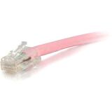 C2G 50 ft Cat6 Non Booted UTP Unshielded Network Patch Cable - Pink
