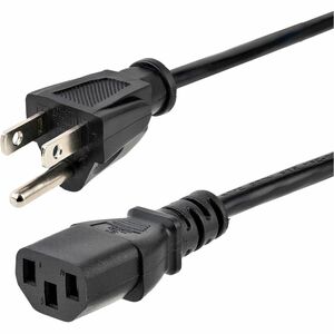 StarTech.com 10ft Computer Power Cord 15P to C13
