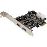 StarTech.com 2 Port PCI Express PCIe SuperSpeed (5Gbps) USB 3.0 Card Adapter with UASP