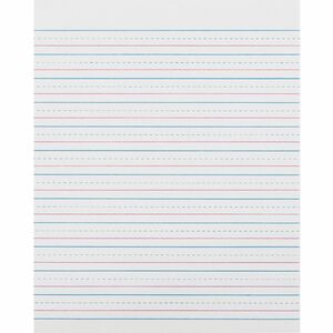 Zaner-Bloser Pacon Broken Midline Sulphite Paper