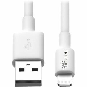 Tripp Lite series 3ft (1M) White USB Sync / Charge Cable with Lightning Connector