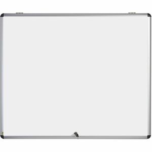 MasterVision Enclore Hinged Magnetic Aluminum Indoor Glazed Case