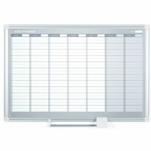 MasterVision Dry-erase Magnetic Planning Board