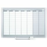 MasterVision Dry-erase Magnetic Planning Board