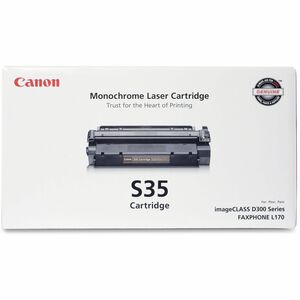 Canon S35 Original Laser Toner Cartridge - Black - 1 Each