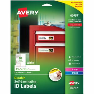 Avery&reg; Easy Align ID Label