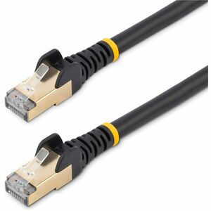 StarTech.com 14 ft Black Shielded Snagless 10 Gigabit Cat 6a STP Patch Cable