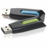 Microban 32GB Store 'n' Go&reg; V3 USB 3.2 Gen 1 Flash Drive - 2pk - Blue, Green
