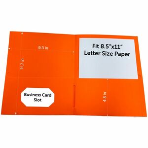 Sparco Letter Pocket Folder