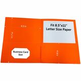 Sparco Letter Pocket Folder