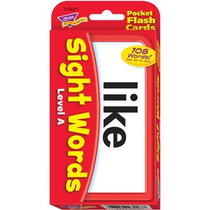 Trend Sight Words Level A Flash Cards