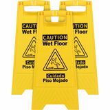 Genuine Joe Universal Graphic Wet Floor Sign