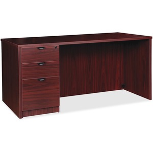 Lorell Prominence 2.0 Left-Pedestal Desk