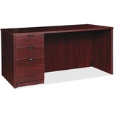 Lorell Prominence 2.0 Left-Pedestal Desk