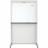 Quartet Motion Dual-Track Mobile Magnetic Dry-Erase Easel