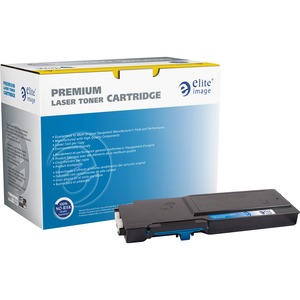 Elite Image High Yield Laser Toner Cartridge - Alternative for Dell - Cyan - 1 Each