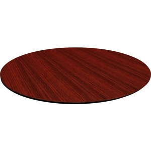 Lorell Knife Edge Banding Round Conference Tabletop