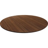 Lorell Knife Edge Banding Round Conference Tabletop