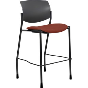 Lorell Fabric Seat Contemporary Stool