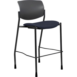 Lorell Fabric Seat Contemporary Stool