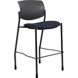 Lorell Fabric Seat Contemporary Stool