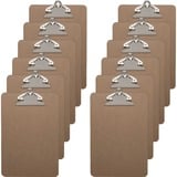 Business Source Mini Clipboard with Standard Metal Clip