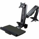 StarTech.com Mounting Arm for Monitor, Keyboard - Black - TAA Compliant