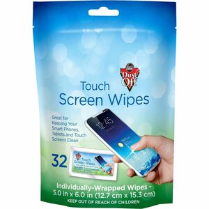 Dust-Off Electronics Screen Wipes - DTSW32