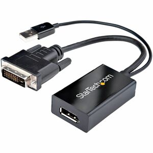 StarTech.com DVI to DisplayPort Adapter with USB Power - 1920 x 1200