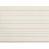 Zaner-Bloser Broken Midline Ruled Paper