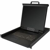 StarTech.com 1U Single Port KVM Console for Server Rack - VGA KVM - 19in