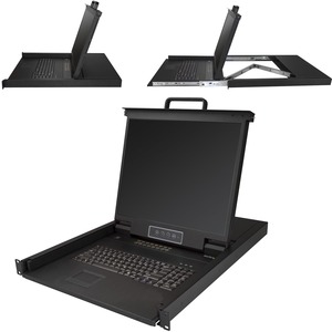 StarTech.com 16 Port KVM Console for Server Rack - Rackmount LCD - 19in - 1U