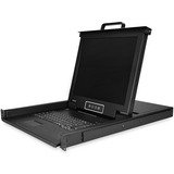 StarTech.com 8-Port Rackmount KVM Console with 17" Display