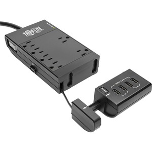 Tripp Lite by Eaton Protect It! TLP66USBR 6-Outlet Surge Suppressor/Protector