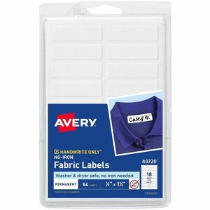 Avery No-Iron Fabric Labels
