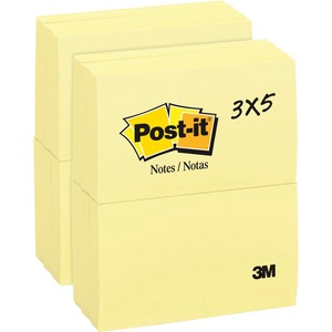 Post-it&reg; Notes Original Notepads